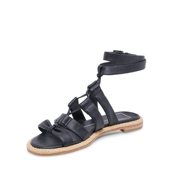 NEW DOLCE VITA adison sandals in black-leather - Picture 3 of 6